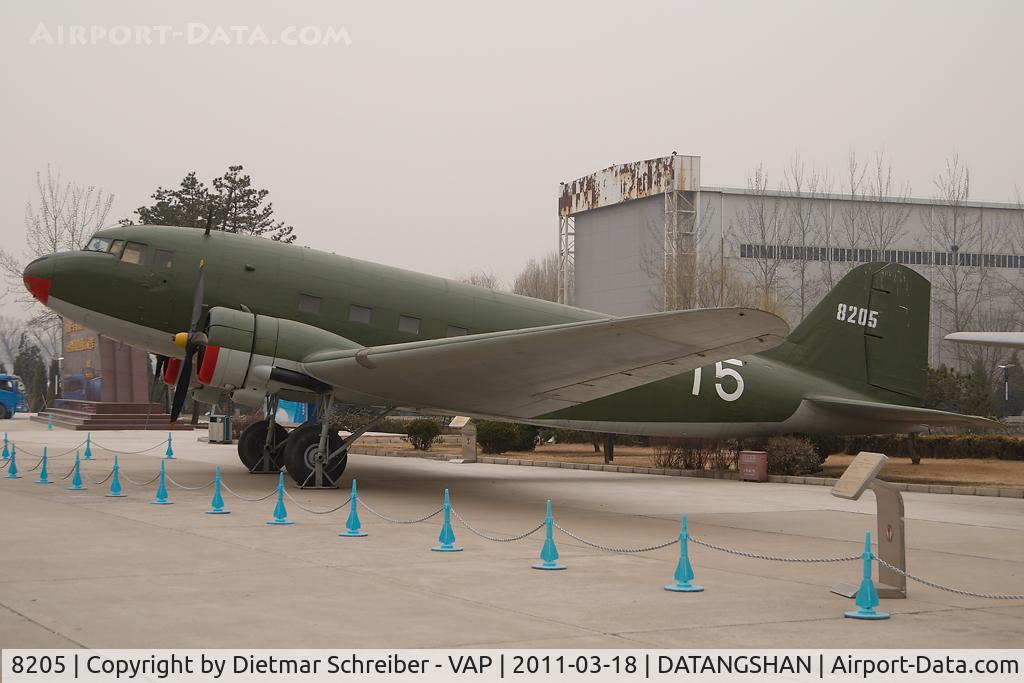 8205, 1952 Lisunov Li-2 C/N 18439709, Chinese Air Force Li2 (DC3)