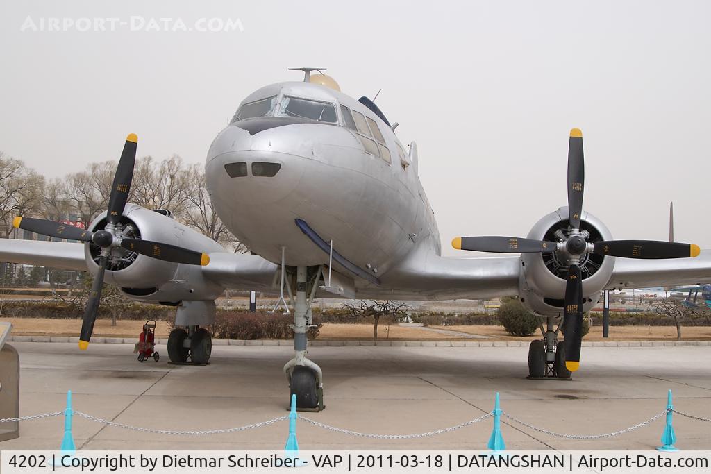 4202, Ilyushin Il-14P C/N 6341010, Chinese Air Force Ilyshin 14