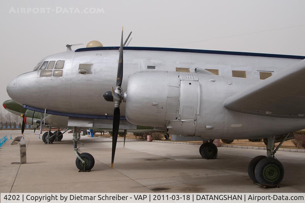 4202, Ilyushin Il-14P C/N 6341010, Chinese Air Force Ilyushin 14