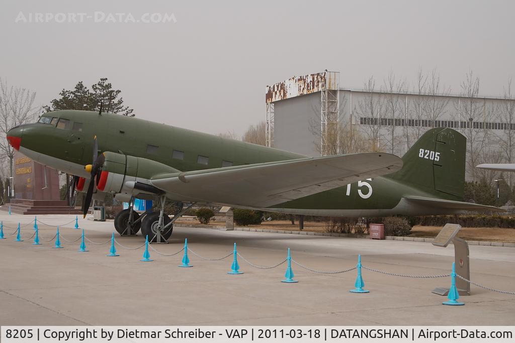 8205, 1952 Lisunov Li-2 C/N 18439709, Chinese Air Force Li2 (DC3)