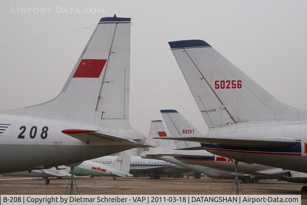 B-208, 1976 Ilyushin Il-18D C/N 187009703, CAAC Ilyushin 18