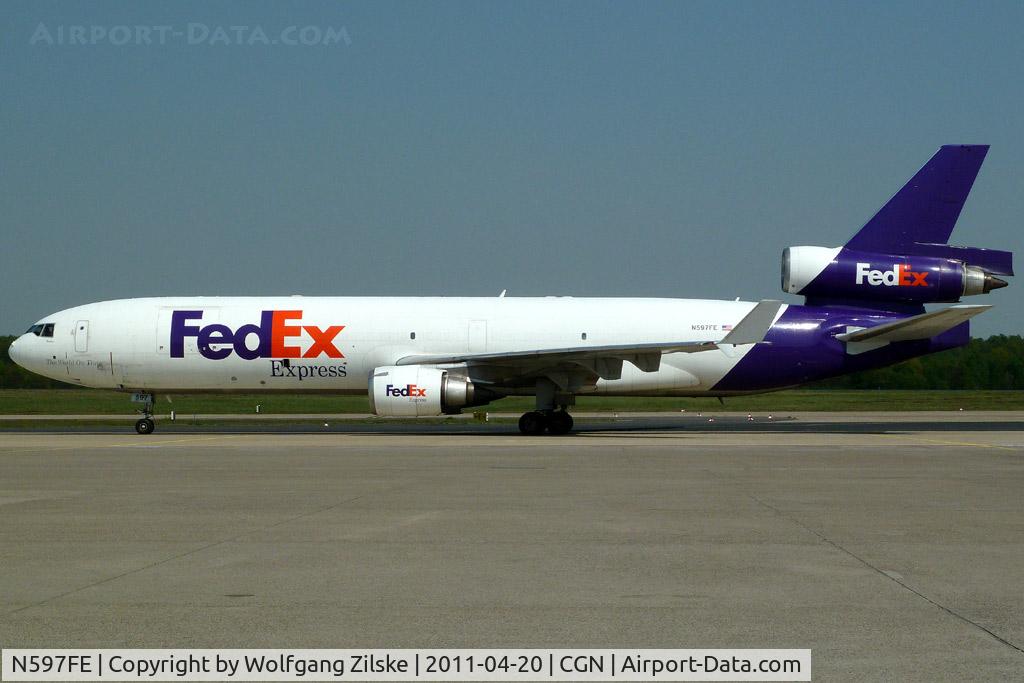N597FE, 1993 McDonnell Douglas MD-11F C/N 48596, visitor