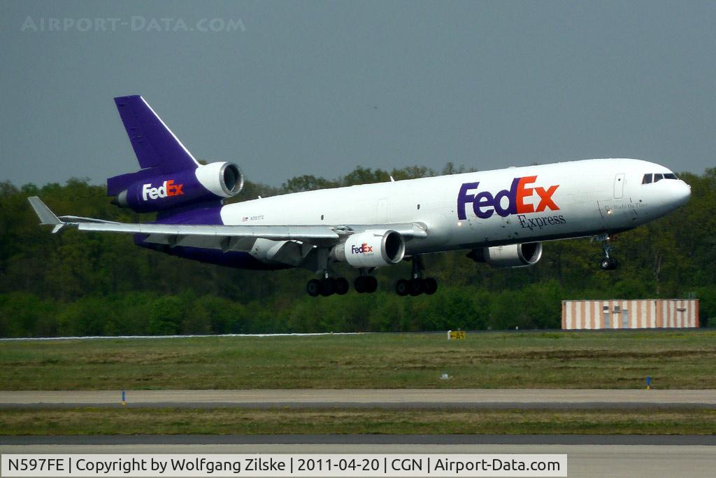 N597FE, 1993 McDonnell Douglas MD-11F C/N 48596, visitor
