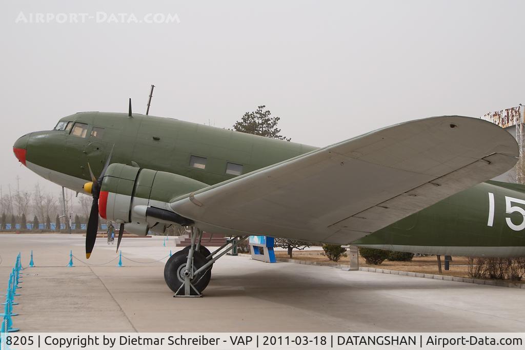 8205, 1952 Lisunov Li-2 C/N 18439709, Chinese Air Force Li2 (DC3)