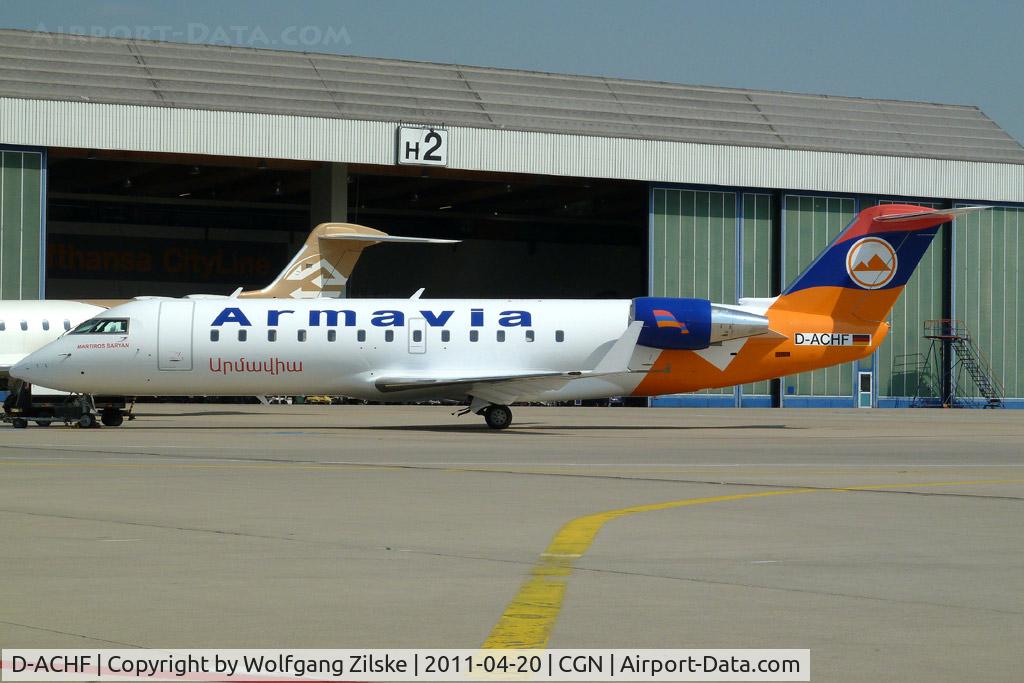 D-ACHF, 2000 Canadair CRJ-200LR (CL-600-2B19) C/N 7431, Armavia c/s