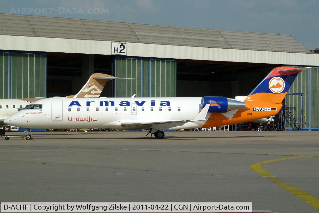 D-ACHF, 2000 Canadair CRJ-200LR (CL-600-2B19) C/N 7431, Armavia