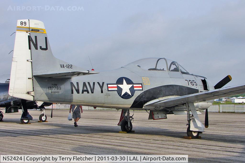 N52424, 1954 North American T-28B Trojan C/N 200-152 (137789), 2011 Sun n Fun - Lakeland Florida