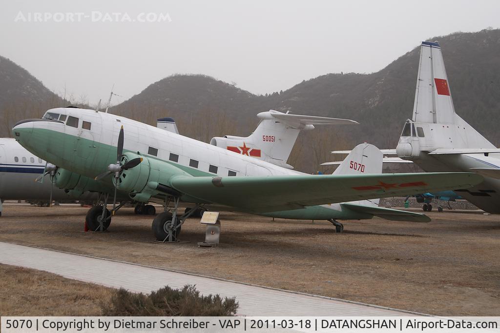 5070, Lisunov Li-2T Cab C/N 18440106, Chinese Air Force Li2 (DC3)