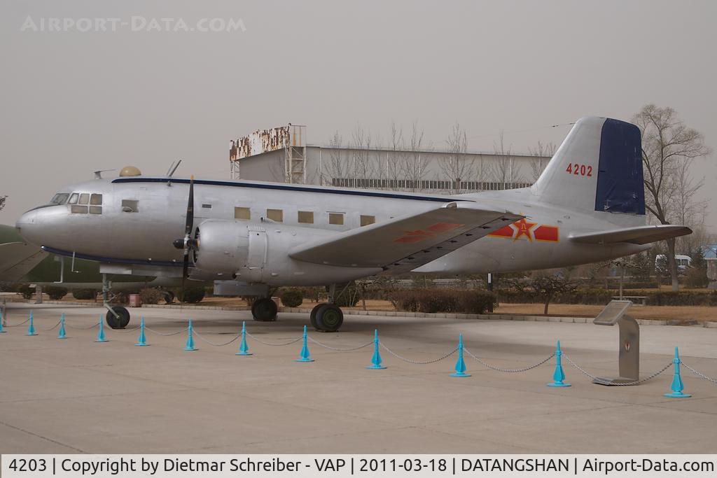 4203, Ilyushin Il-14 C/N 6341010, Chinese Air Force Ilyushin 14