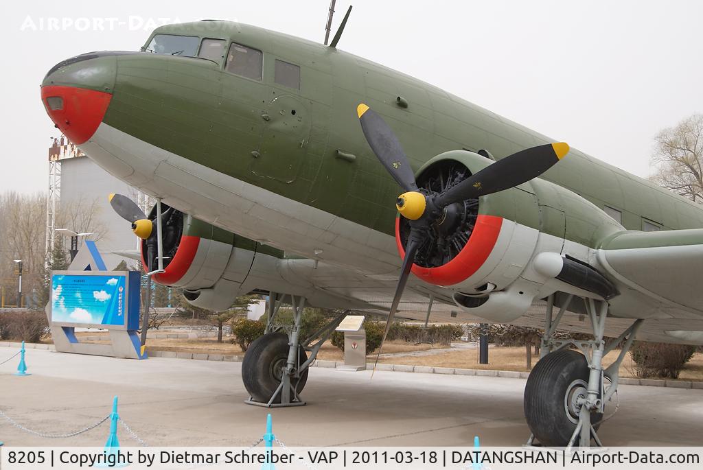 8205, 1952 Lisunov Li-2 C/N 18439709, Chinese Air Force Li2 (DC3)