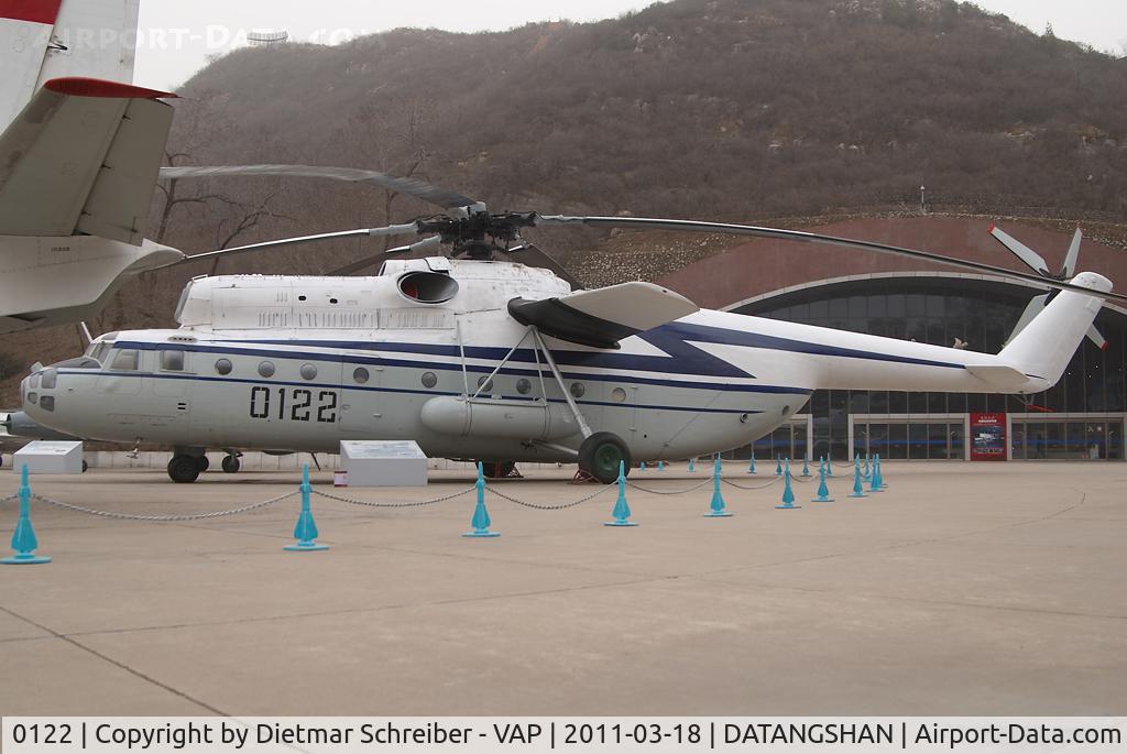 0122, Mil Mi-6 Hook C/N Not found 0122, CAAC Mil Mi6