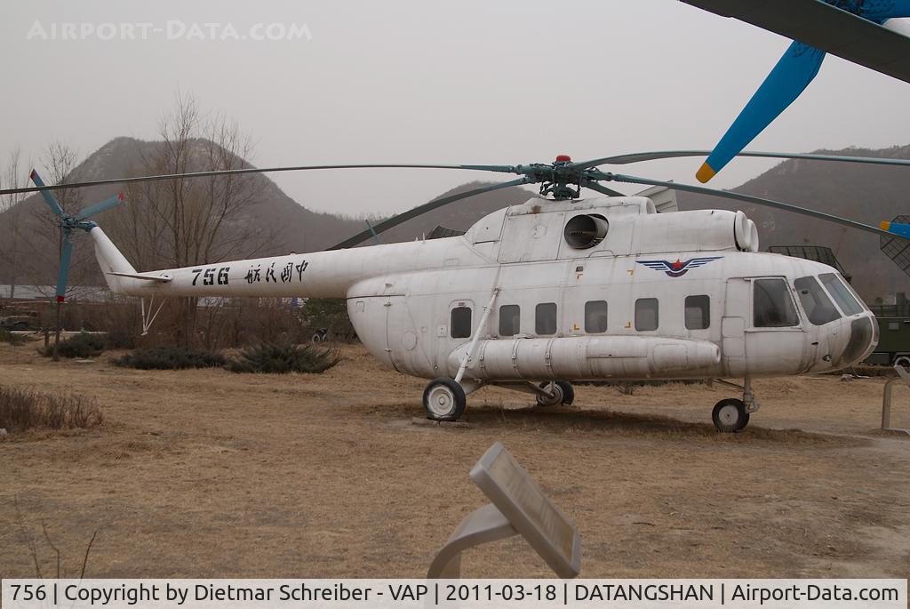 756, Mil Mi-8P C/N 20203, CAAC Mil Mi8