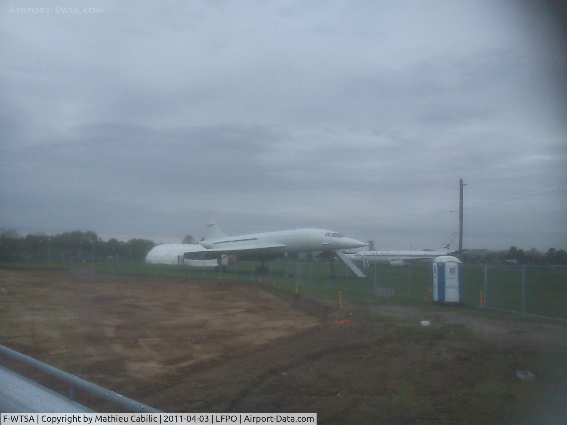 F-WTSA, 1973 Aerospatiale-BAC Concorde 101 C/N 02, Concorde Orly airport