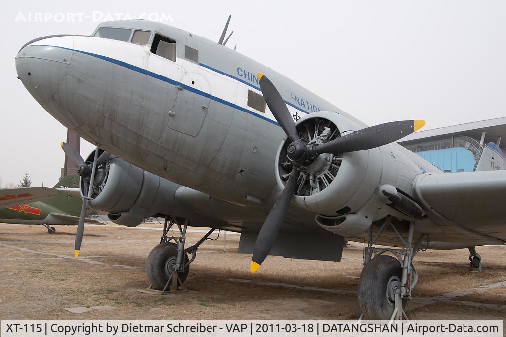 XT-115, Lisunov (Douglas) Li-2 (DC-3) C/N 38-79A1016, CATC Li2 (DC3)