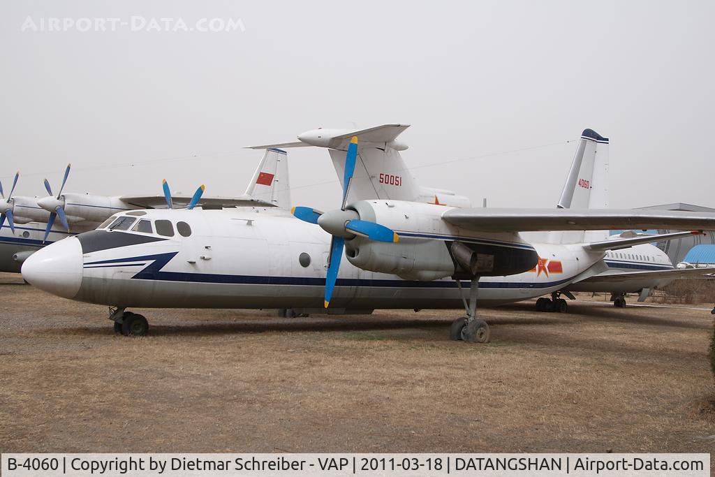 B-4060, 1974 Antonov An-24RV C/N 47309501, Chinese Air Force Antonov 24