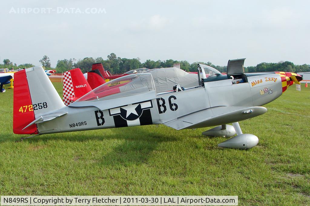 N849RS, 2006 Vans RV-8 C/N 81589, 2011 Sun n Fun - Lakeland Florida