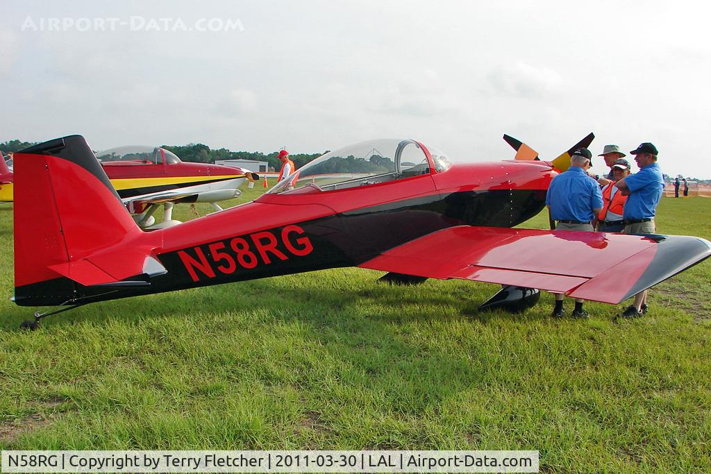 N58RG, Vans RV-8 C/N 80067, 2011 Sun n Fun - Lakeland Florida