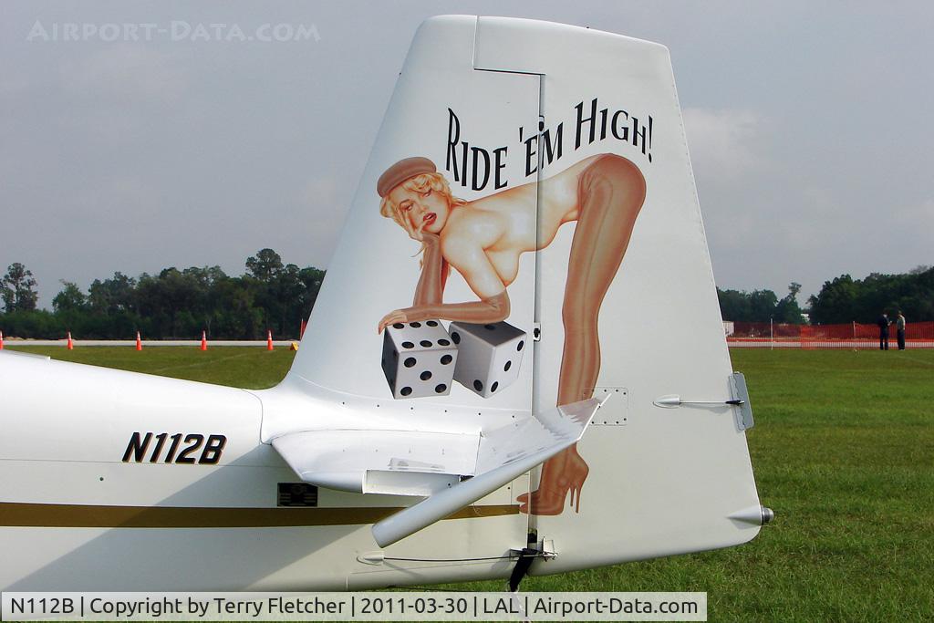 N112B, 2005 Vans RV-7A C/N 71238, Glamour Tail art on RV-7A at 2011 Sun n Fun - Lakeland Florida