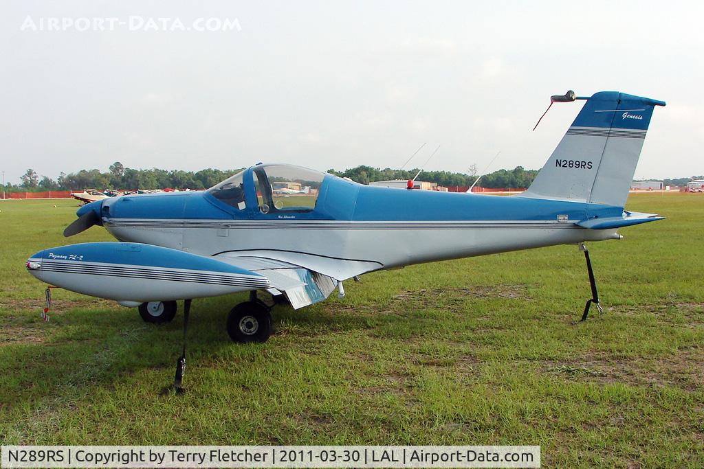 N289RS, 1997 Pazmany PL-2 C/N 089, 2011 Sun n Fun -  Lakeland , Florida