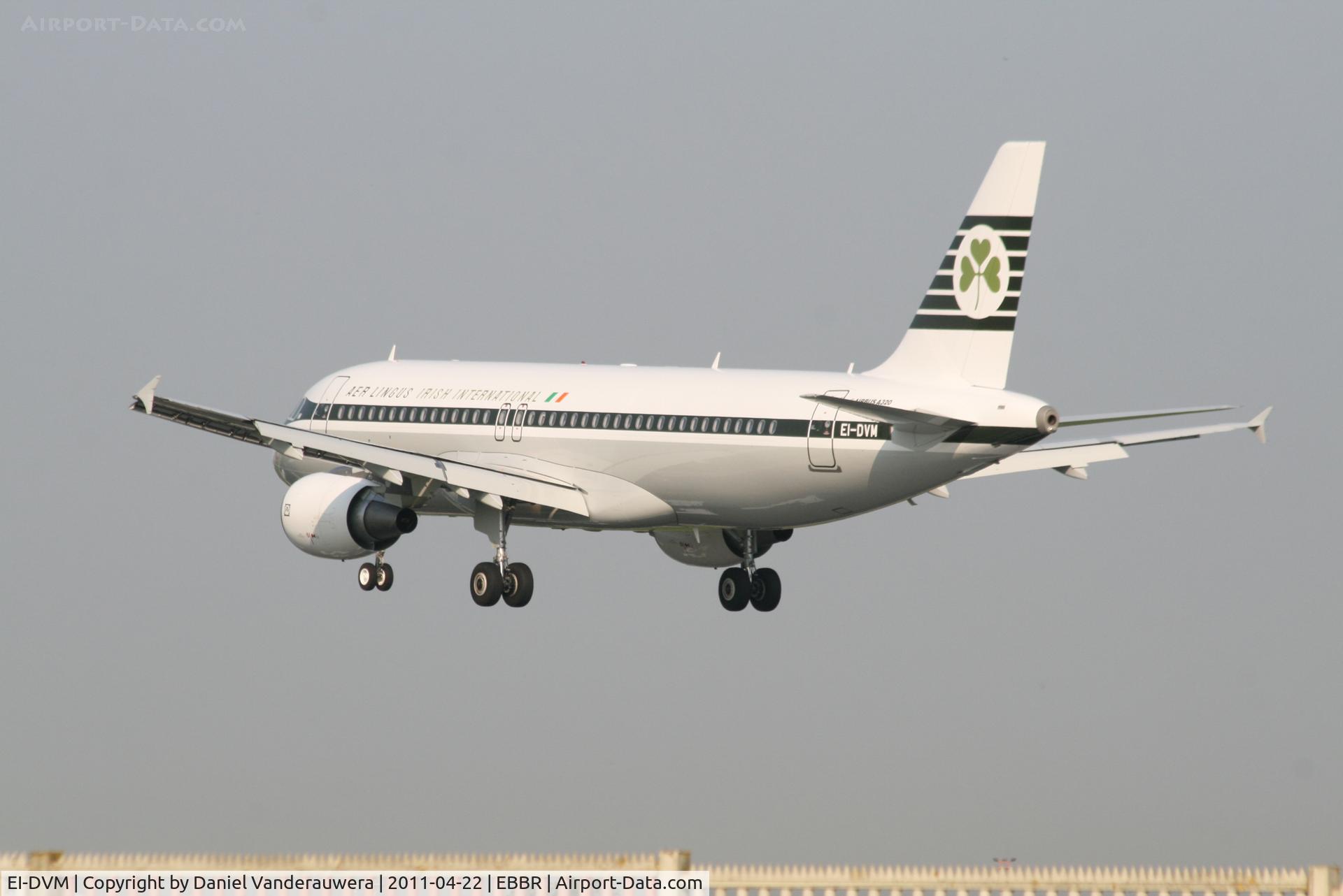 EI-DVM, 2011 Airbus A320-214 C/N 4634, Flight EI630 is descending to RWY 25L