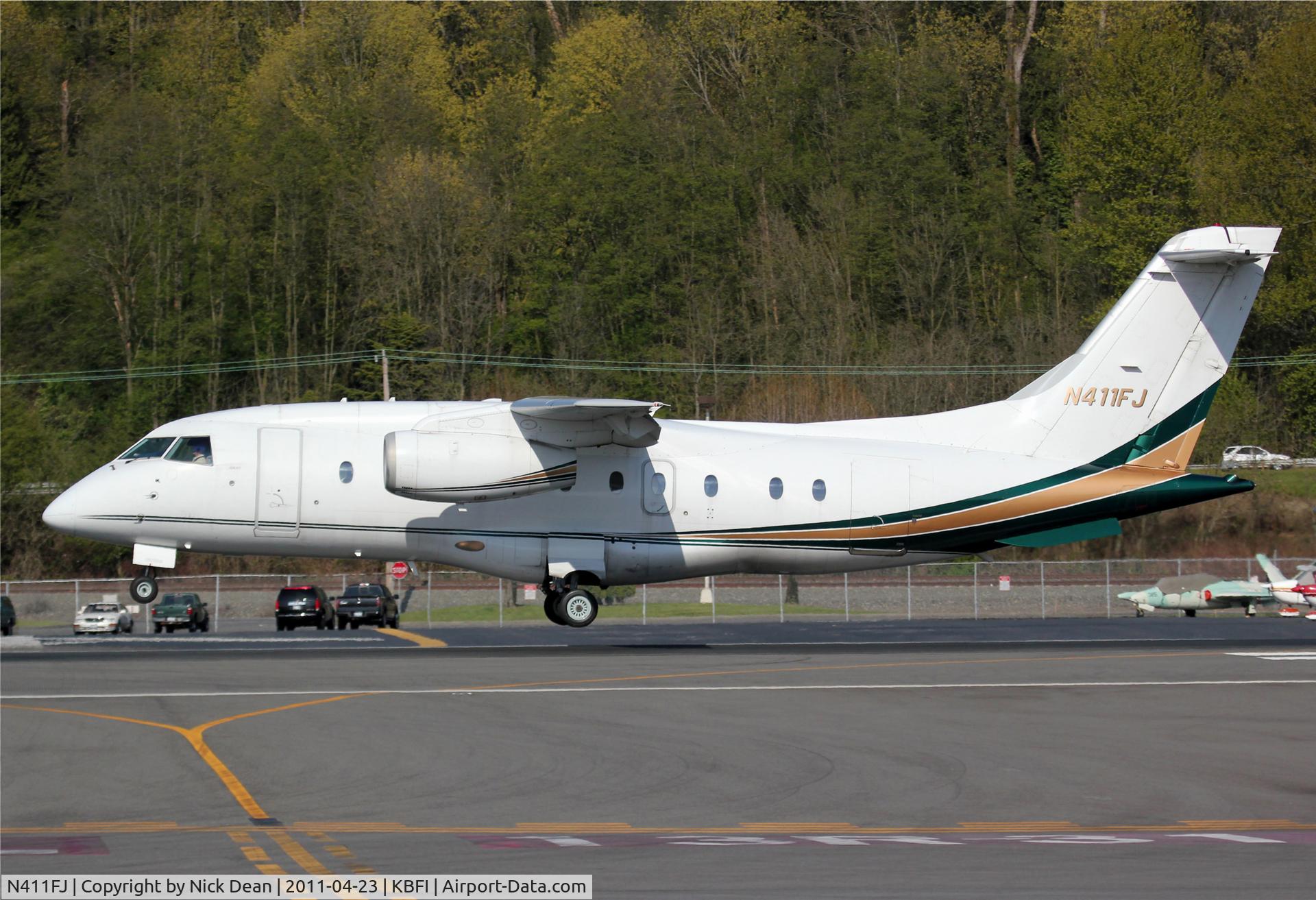 N411FJ, 2000 Fairchild Dornier 328-300 328JET C/N 3166, KBFI/BFI