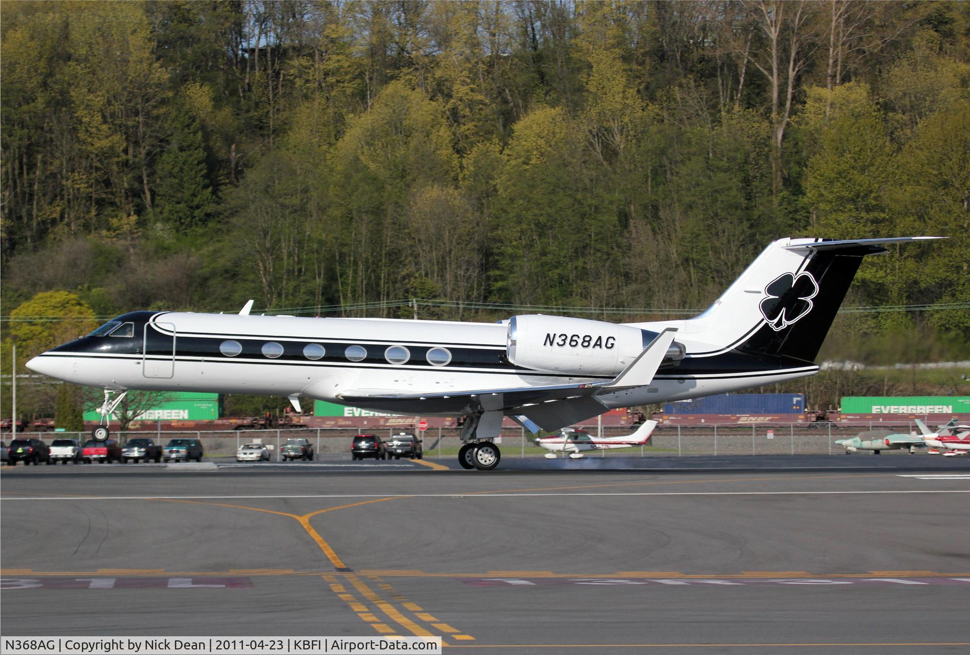 N368AG, 1989 Gulfstream Aerospace G-IV C/N 1087, KBFI/BFI