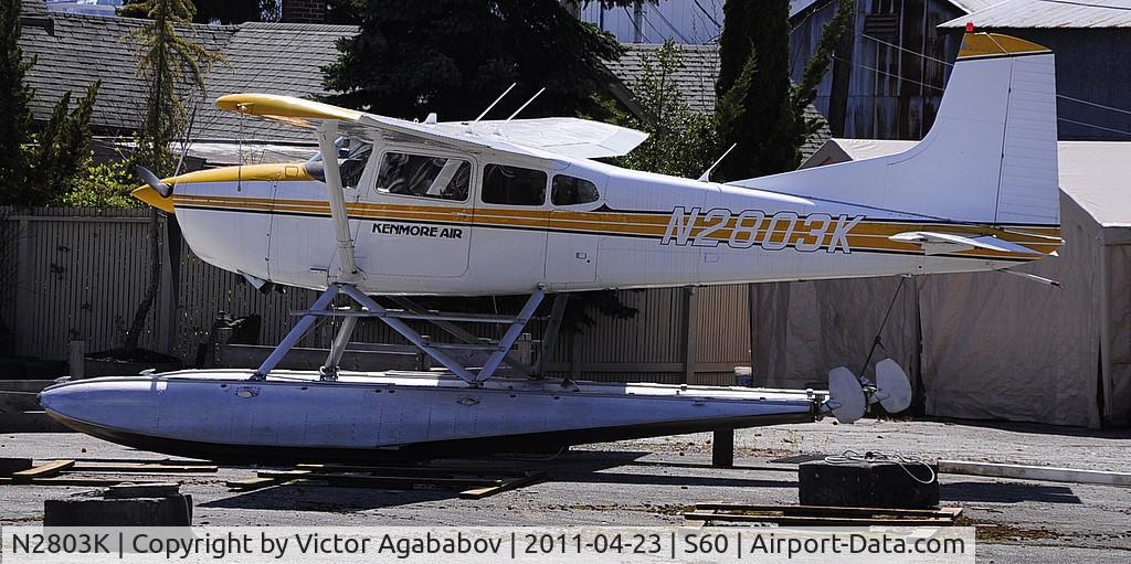 N2803K, 1979 Cessna 180K Skywagon C/N 18053074, At Kenmore Air Harbour