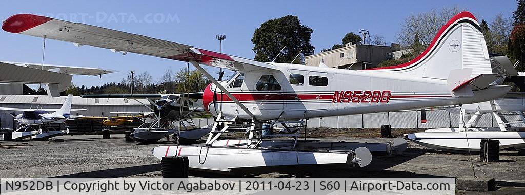N952DB, De Havilland Canada DHC-2 Beaver Mk.1 C/N 237, At Kenmore Air Harbour