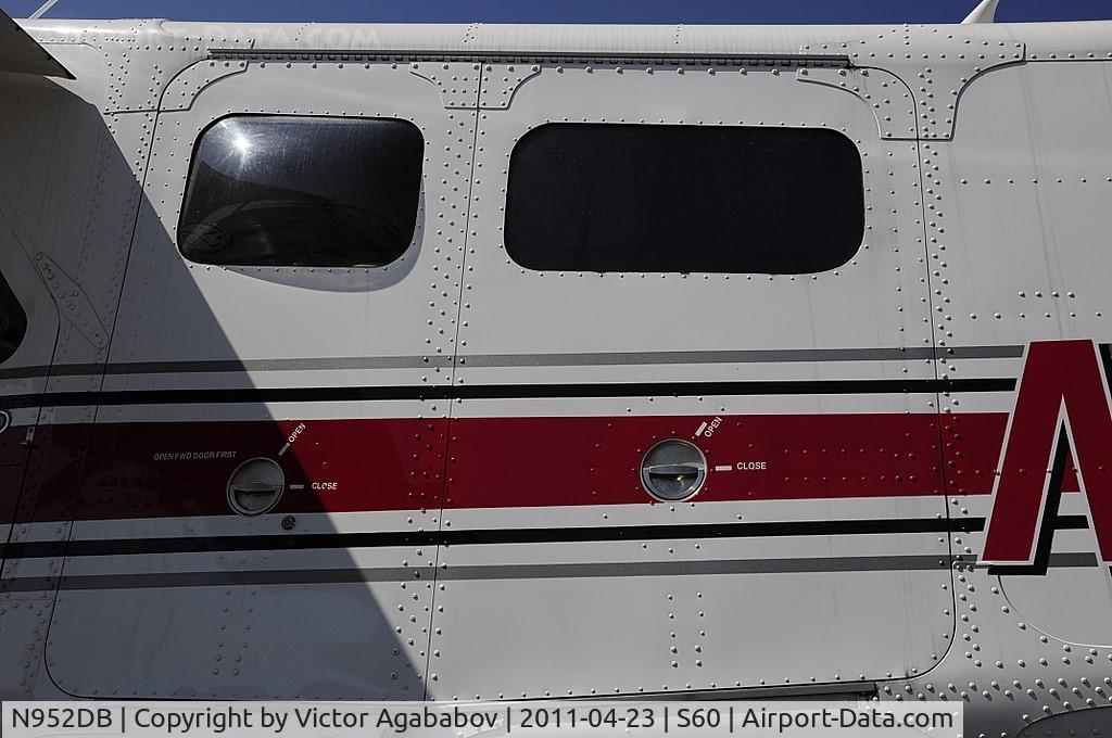 N952DB, De Havilland Canada DHC-2 Beaver Mk.1 C/N 237, At Kenmore Air Harbour. Baggage doors view.