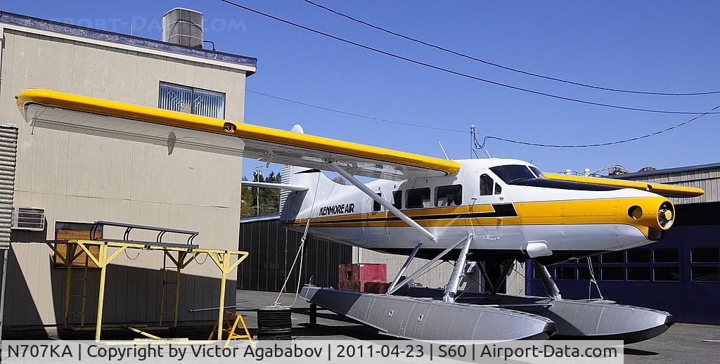 N707KA, De Havilland Canada DHC-3 Otter C/N 106, At Kenmore Air Harbour.