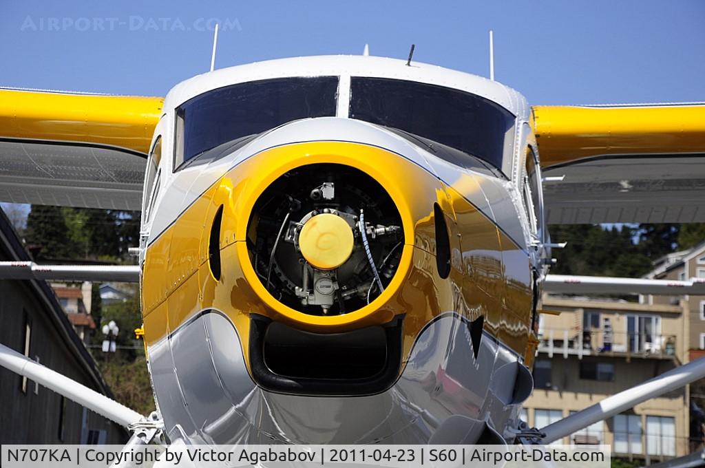 N707KA, De Havilland Canada DHC-3 Otter C/N 106, At Kenmore Air Harbour.