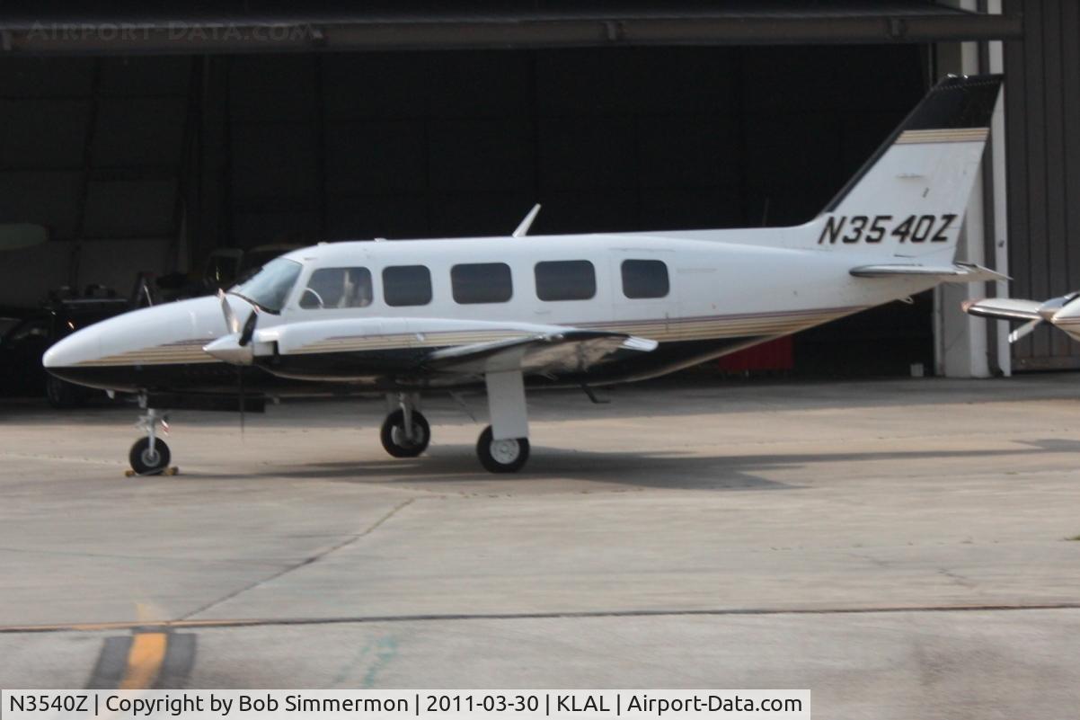 N3540Z, 1980 Piper PA-31-350 Chieftain C/N 31-8052085, On the ramp at Lakeland, FL