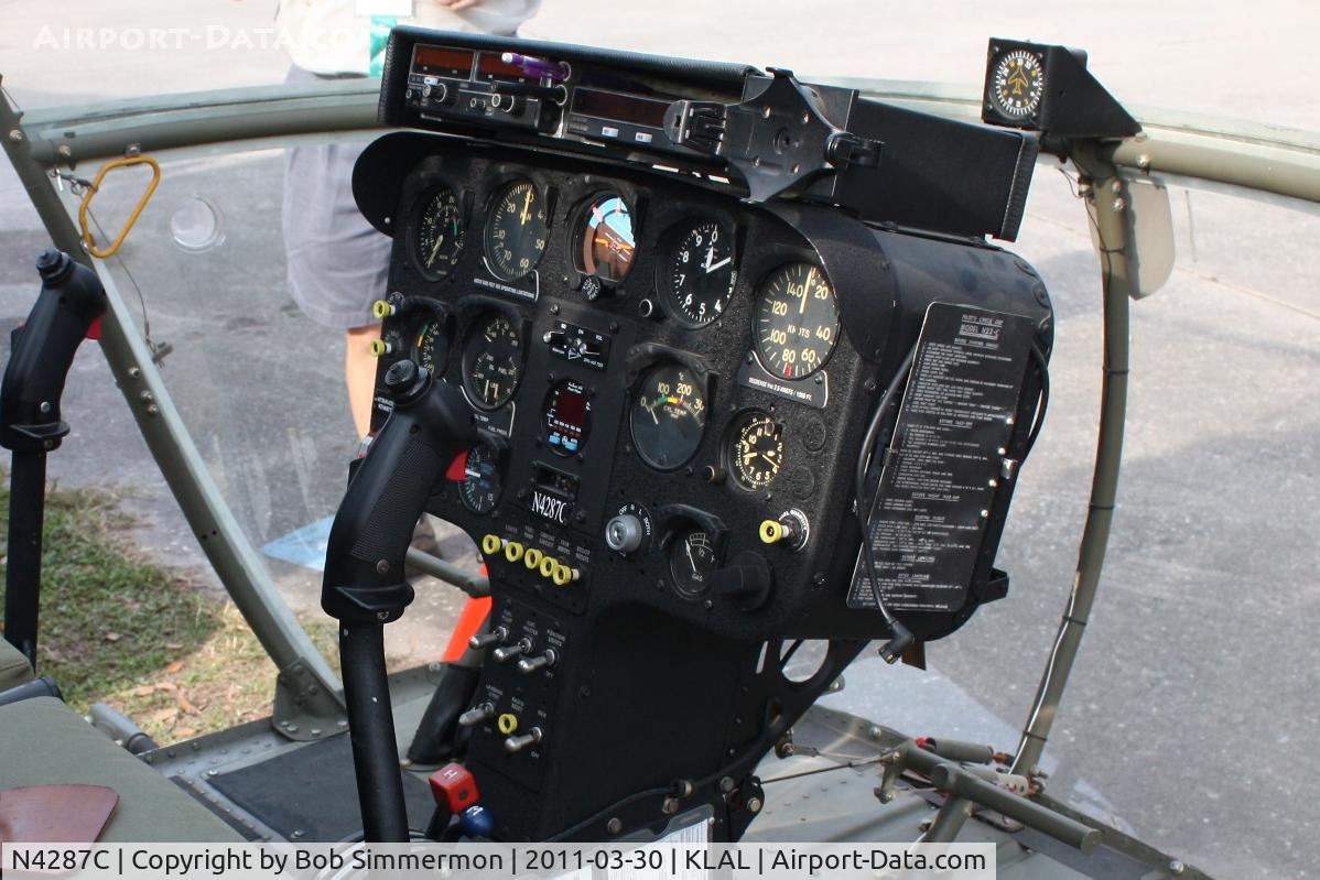 N4287C, 1951 Hiller UH-12A C/N 269, On display at Sun N Fun 2011 - Lakeland, FL