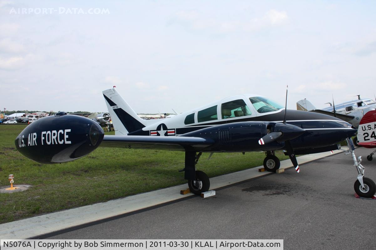 N5076A, 1961 Cessna U-3B (310M) C/N 310M-0018, On display at Sun N Fun 2011 - Lakeland, FL
