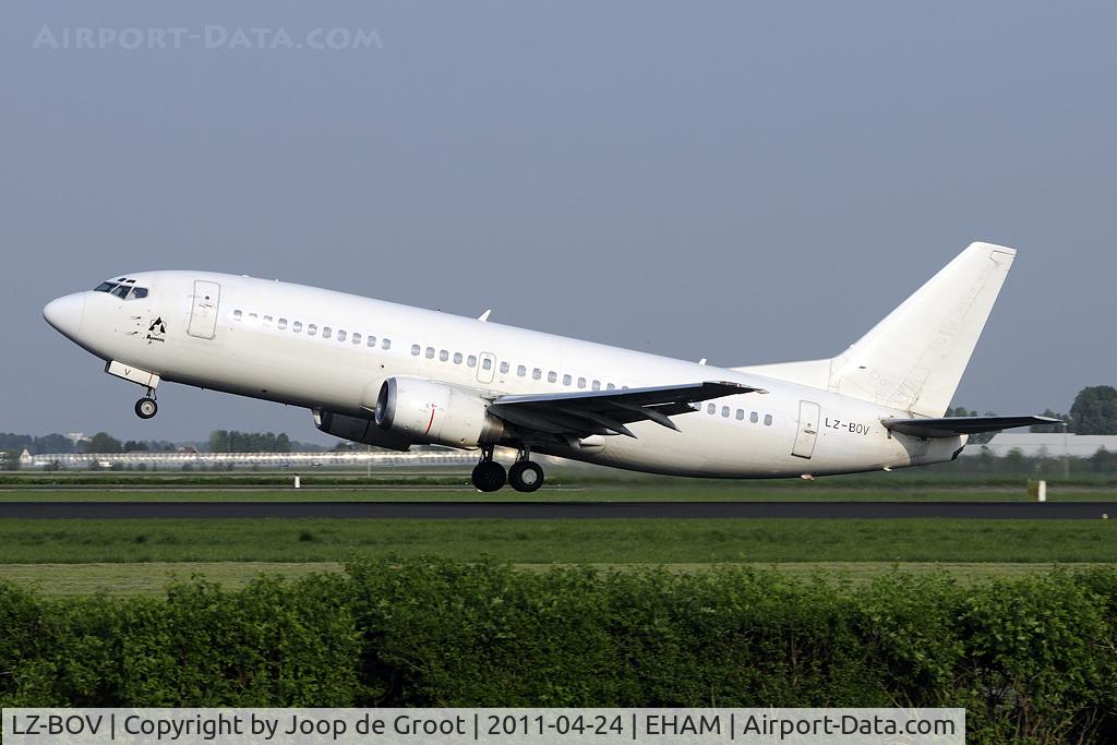 LZ-BOV, 1987 Boeing 737-330 C/N 23833, unmarked Blgaria Air