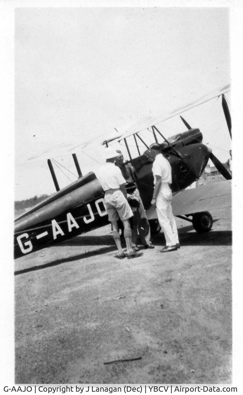 G-AAJO, 1929 De Havilland DH.60G Gipsy Moth C/N 1101, Taken Charleville Airport Australia
During Centenary Air Race?