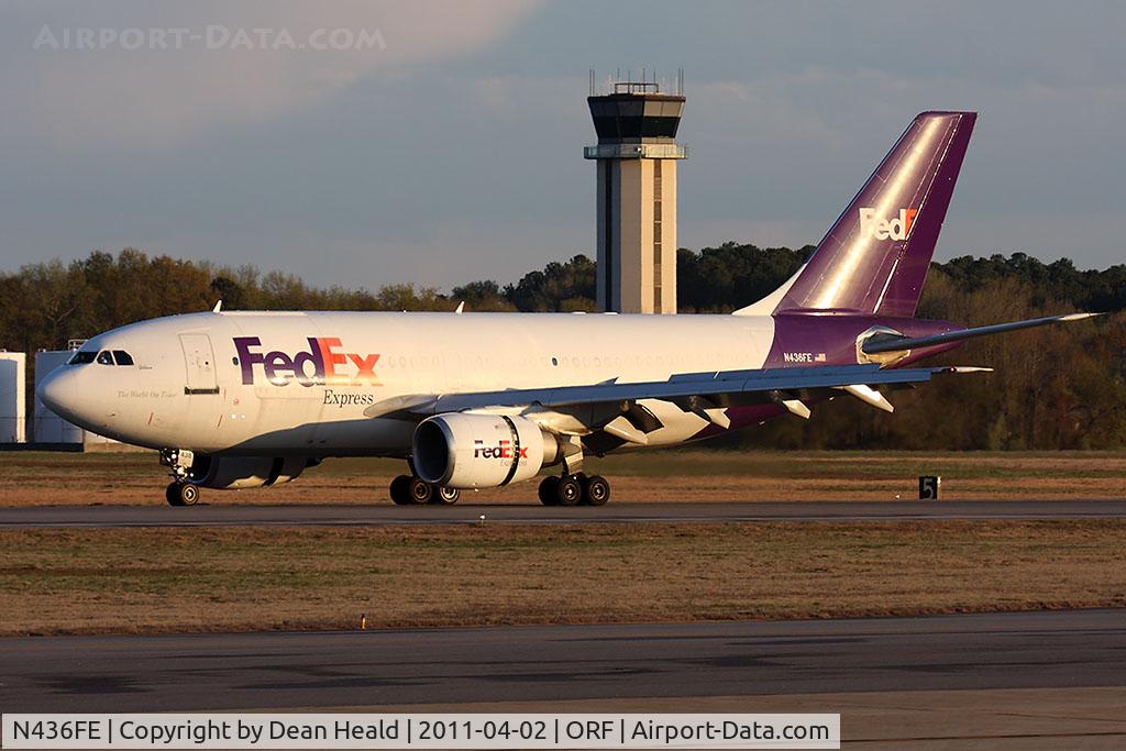 N436FE, 1988 Airbus A310-203 C/N 454, FedEx N436FE 