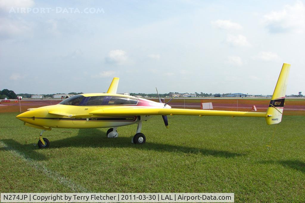 N274JP, 2000 Velocity Velocity XL C/N 3RX053, 2011 Sun n Fun  Lakeland , Florida