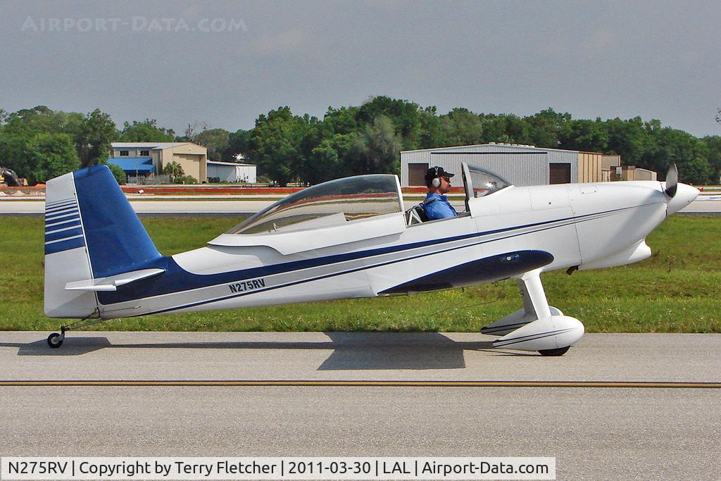 N275RV, 2006 Vans RV-8 C/N 80275, 2011 Sun n Fun  Lakeland , Florida