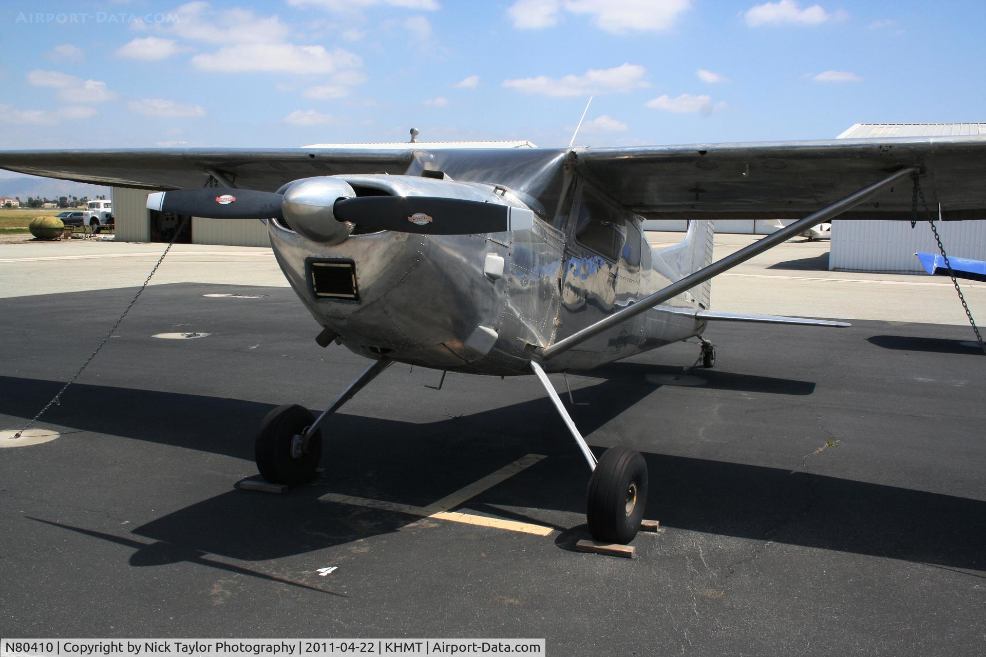 N80410, 1962 Cessna 185A Skywagon C/N 1850372, Sitting at Hemet