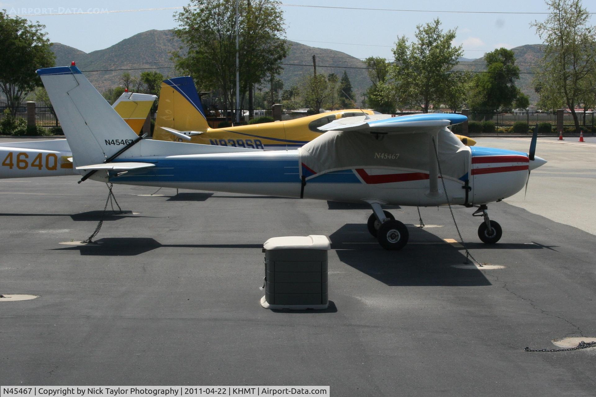 N45467, 1975 Cessna 150M C/N 15076939, Looks like it used to have large N numbers