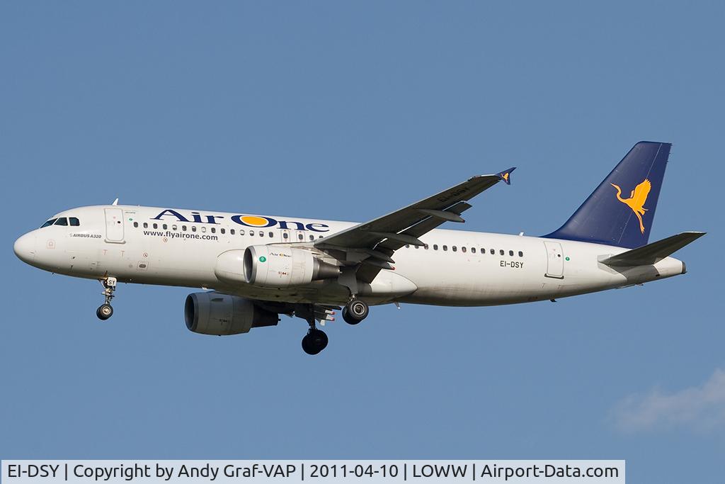 EI-DSY, 2008 Airbus A320-216 C/N 3666, Air One A320