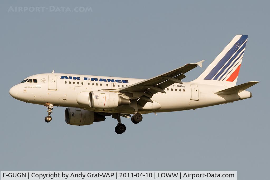 F-GUGN, 2006 Airbus A318-111 C/N 2918, Air France A318