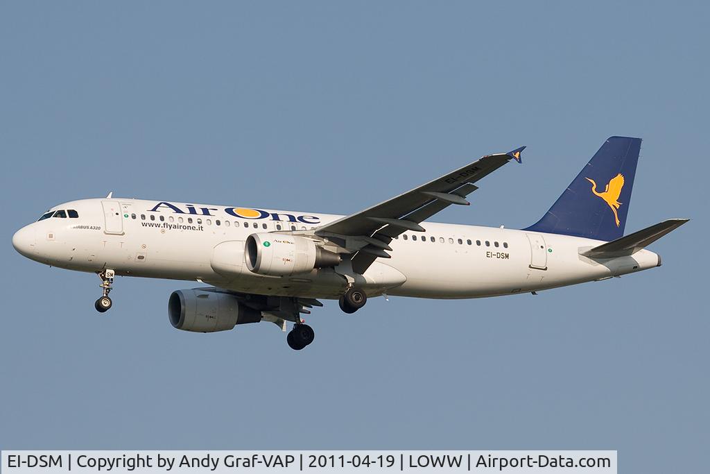 EI-DSM, 2007 Airbus A320-216 C/N 3362, Air One A320
