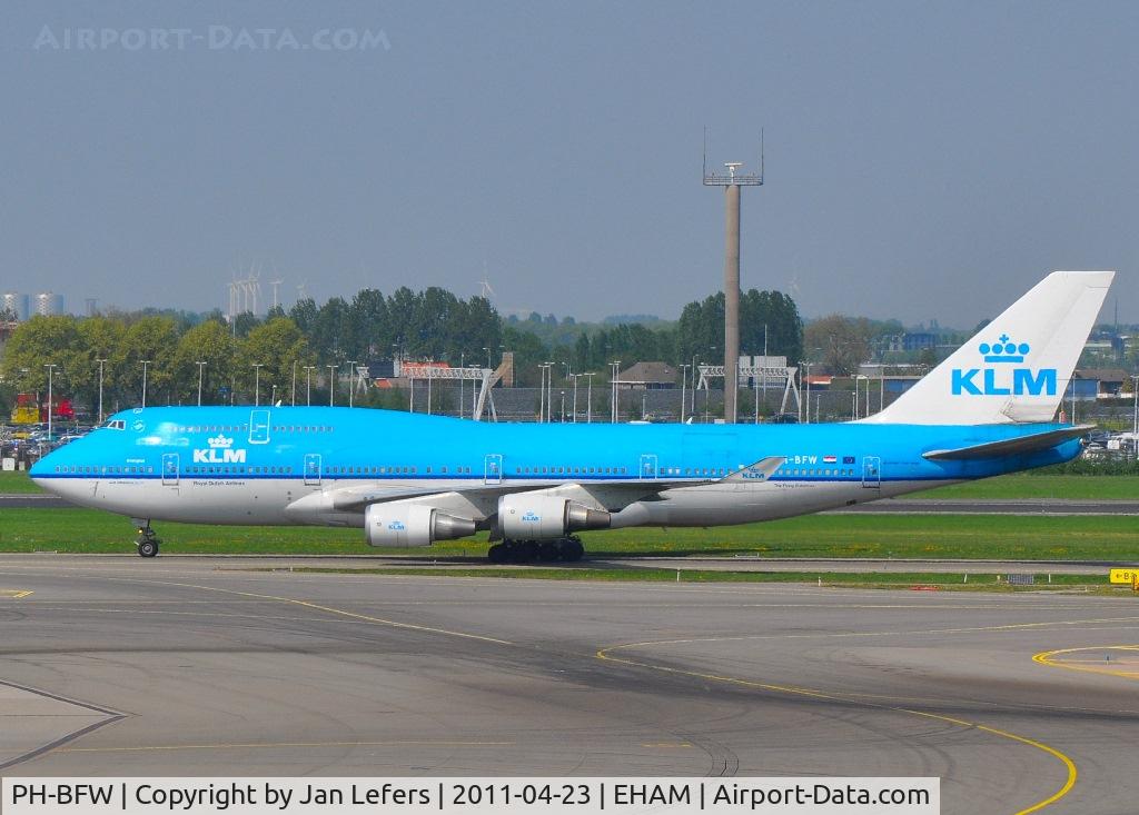 PH-BFW, 2000 Boeing 747-406BC C/N 30454, KLM Boeing