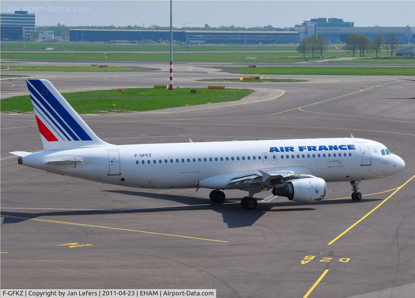 F-GFKZ, 1991 Airbus A320-211 C/N 0286, Air France