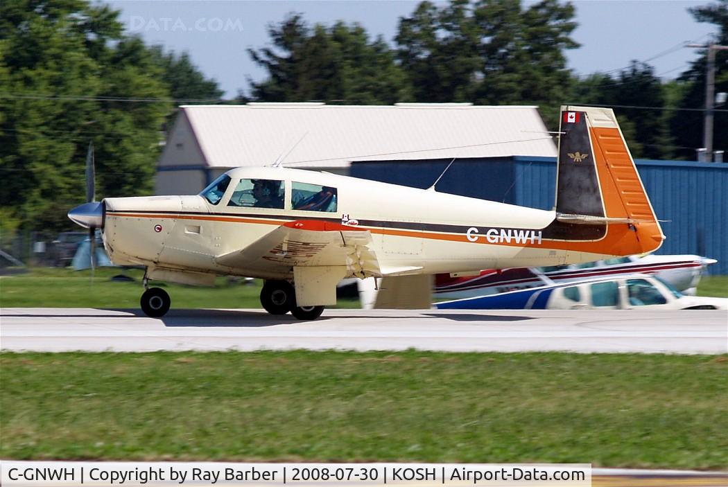 C-GNWH, 1975 Mooney M20C Ranger C/N 20 1150, Mooney M.20C Ranger [20-1150] Oshkosh~N 30/07/2008