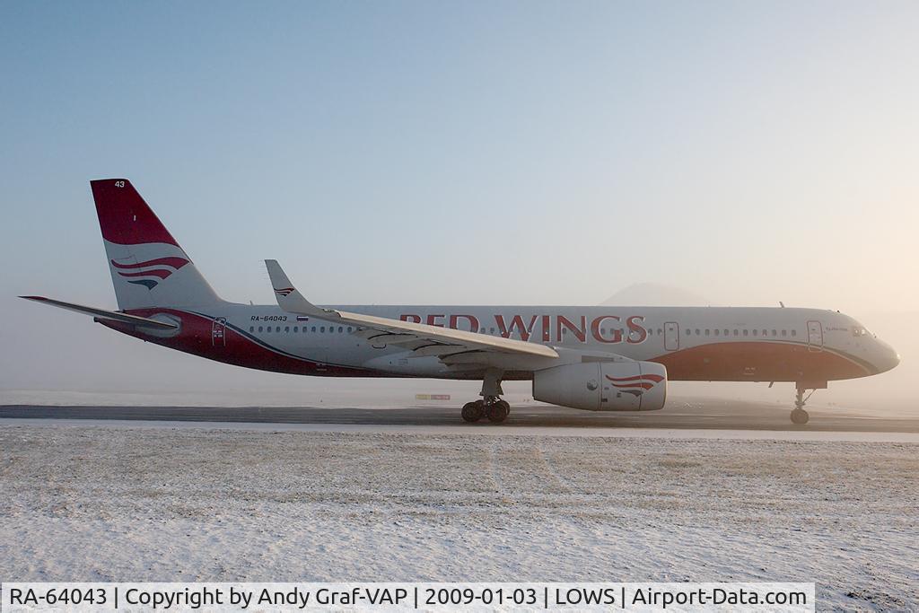 RA-64043, 2008 Tupolev Tu-204-100S C/N 64043, Redwings TU204