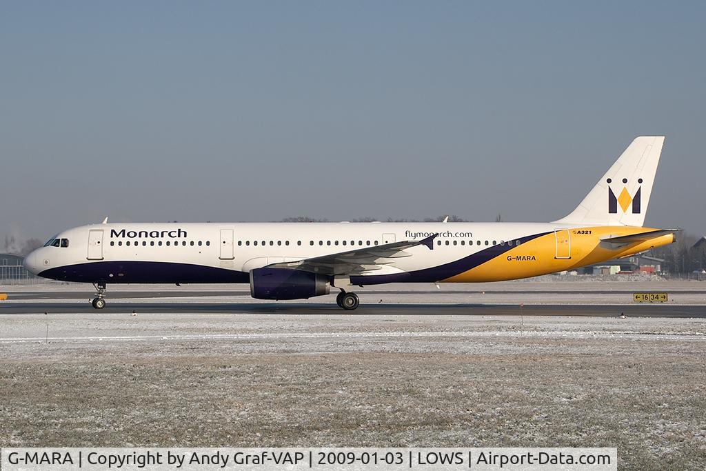 G-MARA, 1999 Airbus A321-231 C/N 983, Monarch A321