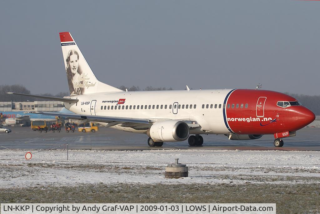 LN-KKP, 1991 Boeing 737-3M8 C/N 25040, Norwegian 737-300